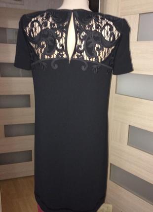 The kooples роскошное чёрное платье свободного кроя от дорогого бренда6 фото
