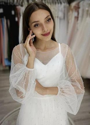 Новое свадебное платье в стиле «бохо»