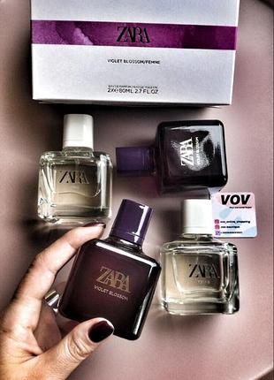 Набір zara violet blossom & femme 2*80ml.