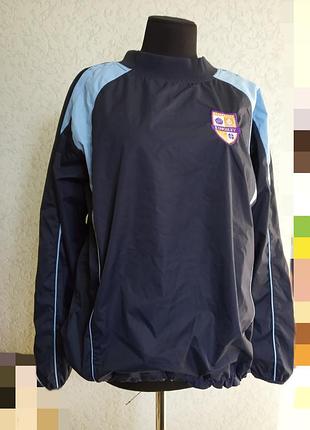 Kingsley кофта спортивная флис синяя для мальчика ветровка олимпийка водонепроницаемая