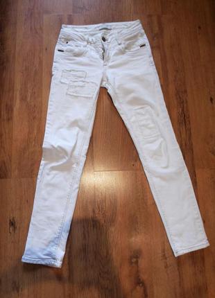 Білі джинси від denim life (pimkie)1 фото