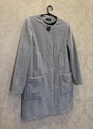 Шерстяное пальто бренда twin-set, италия, шерсть, кашемир,  оригинал,5 фото