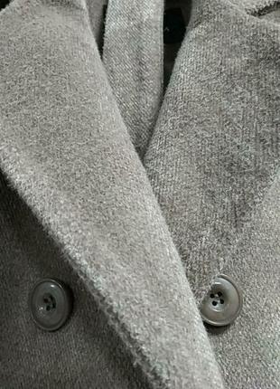 Пальто демисезонное альпака вирджинская шерсть кашемир7 фото