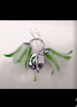 Бра светильник на стену на 2 плафона