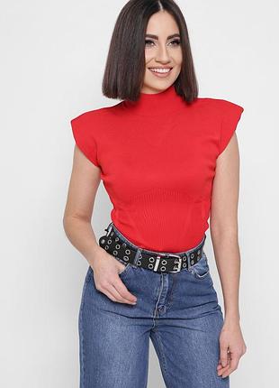 Стильний трикотажний топ