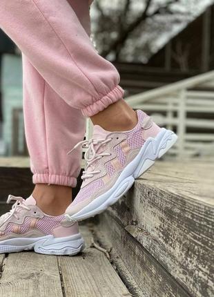 Кросівки adidas ozweego рожеві жіночі (37-41)5 фото