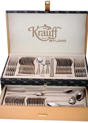 Акция!!! старая цена 5000грн , новая 2800грн!!! набор столовых приборов  krauff 29-189-040