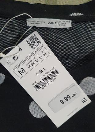 Новая кофточка с баской zara 7