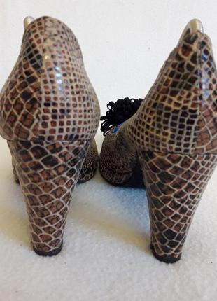 Шикарные кожаные туфли фирмы debbie ( испания) р. 37 стелька 24 см4 фото