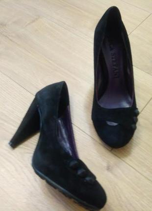 Брендові жіночі туфлі на каблуку luca stefani1 фото