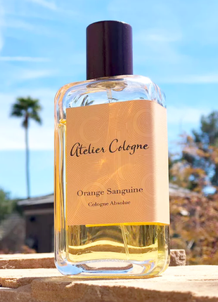 Atelier cologne orange sanguine💥оригинал 3 мл распив аромата затест5 фото