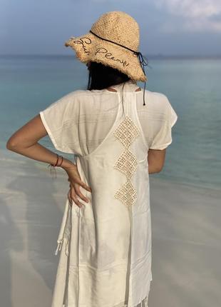 Летняя накидка для пляжа, порео, сарафан, платье. турция7 фото