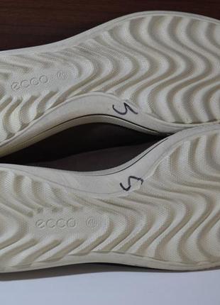 Ecco 40р кроссовки ботинки сникерсы кожаные7 фото