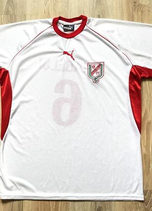 Чоловіча вінтажна футбольна джерсі puma tunesia national football shirt hatem trabelsi #6