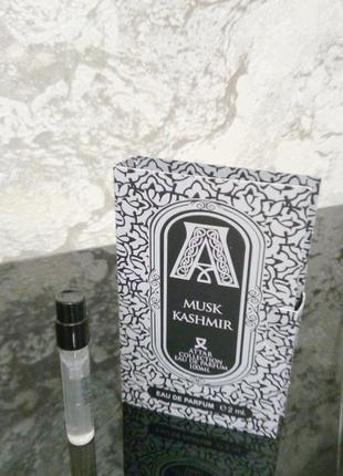 Attar collection musk каѕһміг💥оригінал міні пробник spray 2 мл книжка original