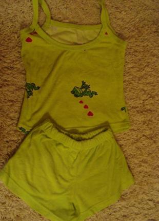 Пижама махровая