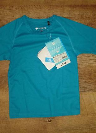 Футболка новая mountain essentials на 3-4 года