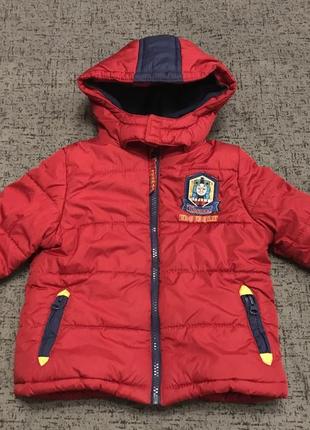 Демісезонна куртка на хлопчика mothercare 12-18 {86}