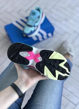 Adidas falcon🆕шикарні жіночі кросівки🆕замшеві кольорові адідас🆕жіночі кросівки🆕5 фото