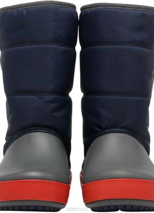 Детские сапоги crocs lodgepoint snow boots, 100% оригинал5 фото