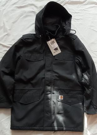 Куртка парку carhartt hickman coat eclipse