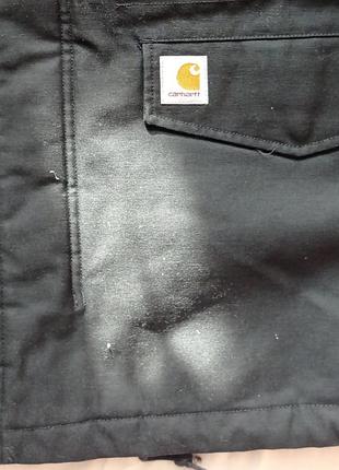 Куртка парка carhartt hickman coat eclipse3 фото