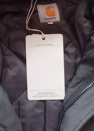 Куртка парка carhartt hickman coat eclipse4 фото