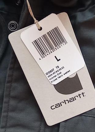 Куртка парка carhartt hickman coat eclipse6 фото