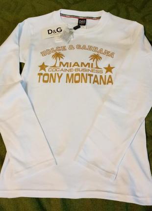 Новый мужской лонгслив dolce&gabbana.
оригинал.
made in italy.
100%