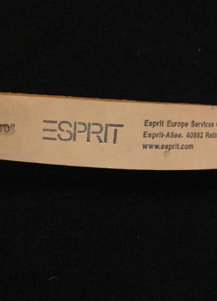 Ремінь натуральна шкіра esprit2 фото