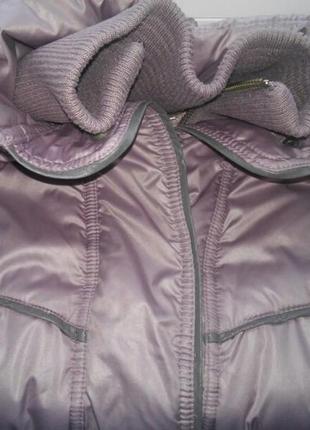 Куртка  демисезонная сиреневая