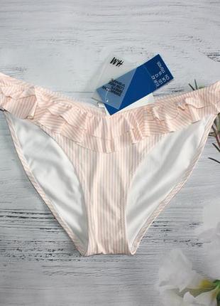 Скидка дня!плавочки , низ купальника h&m v-shaped bikini bottoms розмір eur 42
