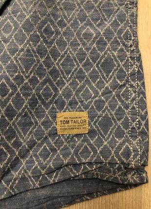 Новая мужская рубашка tom tailor {xl}6 фото