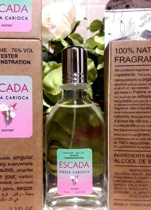 Парфюмированная вода тестер duty free escada fiesta carioca, 67 мл женская