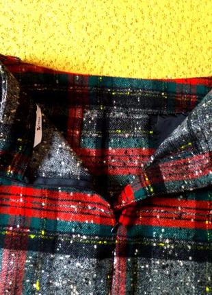 Легендарная великолепная юбка шотландка | юбка в складку | в клетку.букле.7 фото