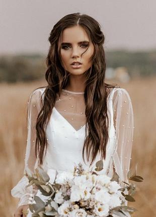 Новое свадебное платье в стиле «бохо»