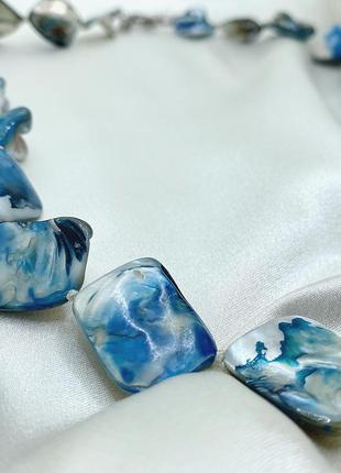 Бусы с ракушки