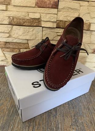 Мокасіни з нубука, 37 розмір