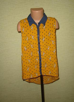 Ніжна сорочка з віскози на 10-11 років від matalan