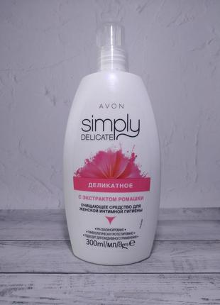 Гель для интимной гигиены simply delicate ейвон,эйвон,avon1 фото