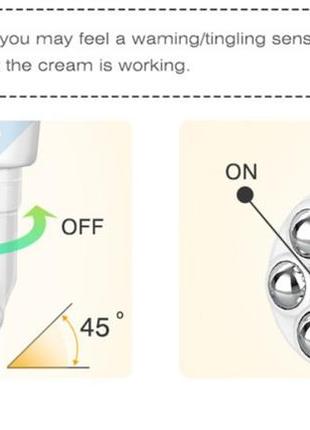 3d роликовий антицелюлітний крем для тіла схуднення масажний крем для спалювання жиру6 фото