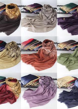 Прекрасной турецкой шарф-палантин2 фото
