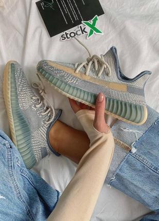 💙☘️adidas yeezy boost israfil 350 v2☘️💙⭕36рр - 44рр⭕кроссовки адидас изи буст 3504 фото