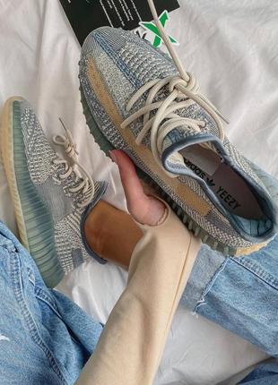 💙☘️adidas yeezy boost israfil 350 v2☘️💙⭕36рр - 44рр⭕кроссовки адидас изи буст 3507 фото