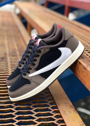 Nike jordan retro 1 low travis scott, мужские кроссовки найк джордан, кроссовки найк джордан женские