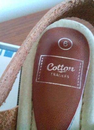 Кожаные босоножки cotton traders 6 р.(25 см )5 фото