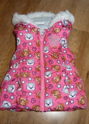 "щенячий патруль" жилетка на 2-3 года