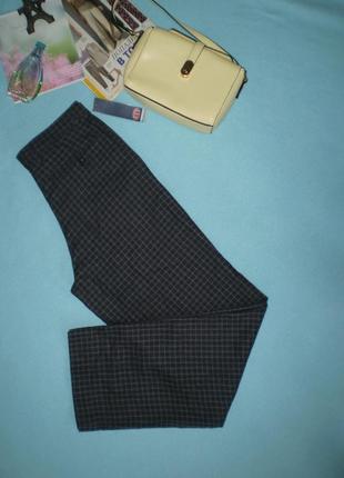 Нові брюки mono р. m 46 штани жіночі в клітку4 фото