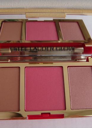 Палетка з рум'янами та бронзером estee lauder