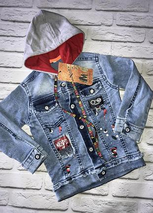 Джинсовый пиджак